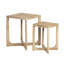 Ensemble 2 tables gigognes