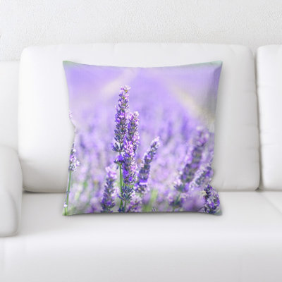 Microsuede Throw Pillow