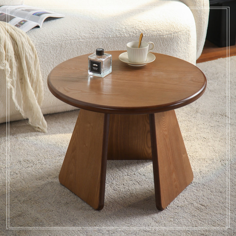 Table d'appoint ronde avec pieds robustes