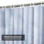 Rideau de douche avec 12 crochets-747466169