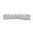 Bernhardt Gabi 5-Piece Fabric Sectional-123817952-123817963-123817967
