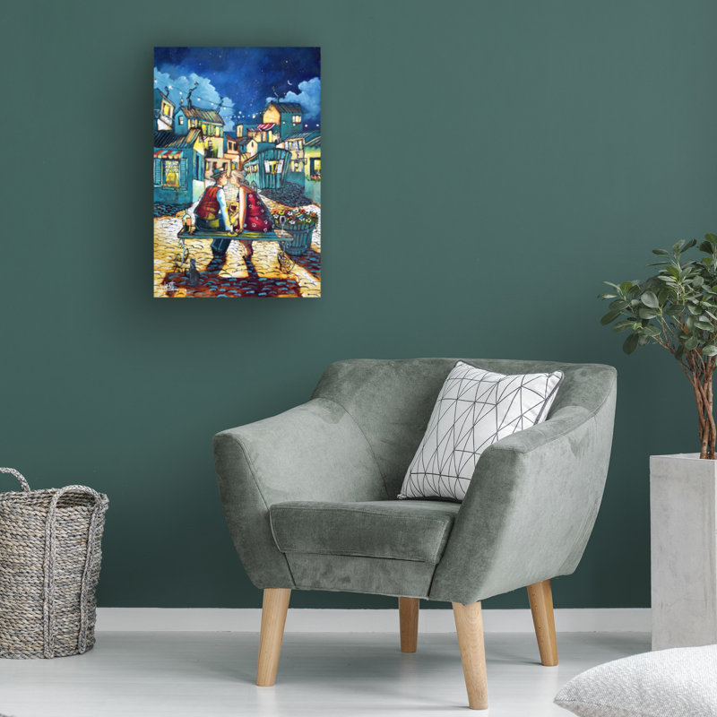 Art sur toile, "Bachelo", H 32 po x l 22 po