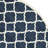 Carolene Hand Tufted Wool/Cotton/Latex Geometric Rug in Blue/Ivory-411302277