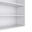 Armoire murale Chinle en mélamine avec rangement ouvert, noir-21524897-21524896