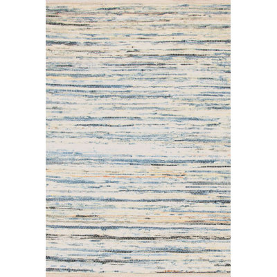 Denim Rag Handwoven Cotton Rug
