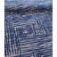 Tapis bleu en polyester / chenille tissé à la machine Passabe-1665333459