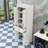 Freestanding Bathroom Storage Cabinet with Storage Drawer, Shelves and Doors
