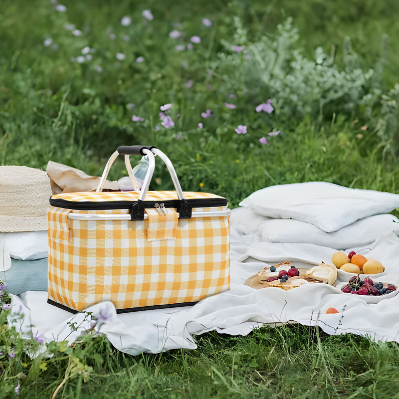 Sac à dos pliable glacière pour sac de pique-nique, A
