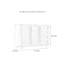 Buffet multifonctionnel en alliage d'aluminium-104733256
