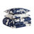 Marimekko Unikko Cotton Blue Duvet Cover Set-71198521-67154073