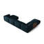 Bedar 5 Seater Velvet Corner Sofa -1389169991-1409231505