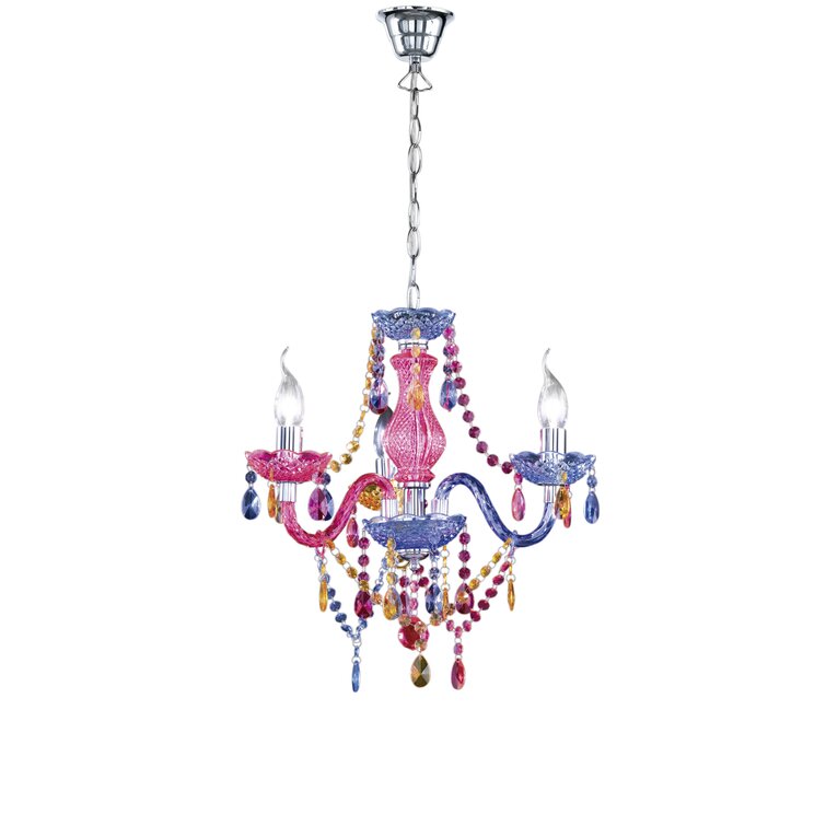 Gilkey 3 -Light Dimmable Candle Style Chandelier