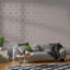 Sashiko Geometric Wallpaper Roll-886172967