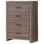 Commode rectangulaire à 4 tiroirs Geary Barrel Oak-1745000997