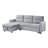 Phenex Seaside Style Reversible Sleeper Sectional Sofa-112132356