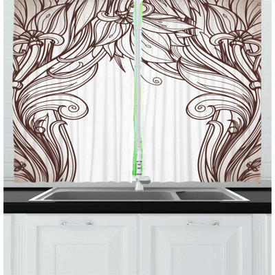 Tailored Kitchen Curtain