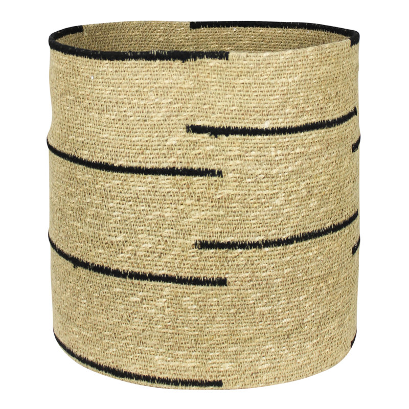 Paniers, ruppie maritime, ensemble de 2: 10 x 10 x 9,75, lrg: 12 x 12 x 11,75