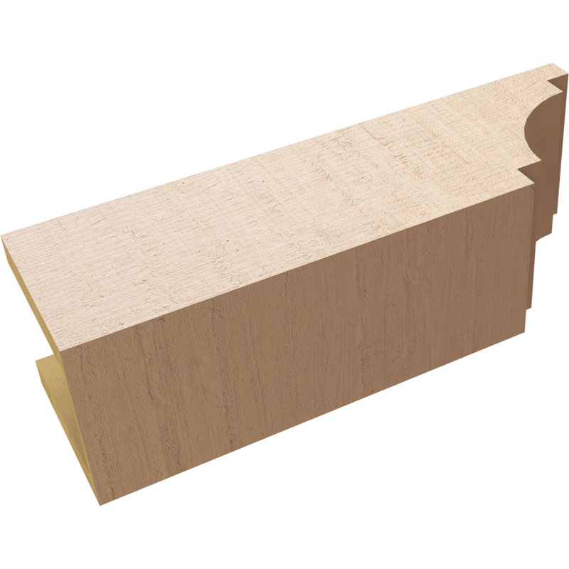 Bois de méditerranée TimberThane Ra partier, brun clair apprêté, H 6 po x l 20 po x P 6 po