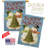 Double Sided 40'' H x 28'' W Polyester Christmas Flag Set