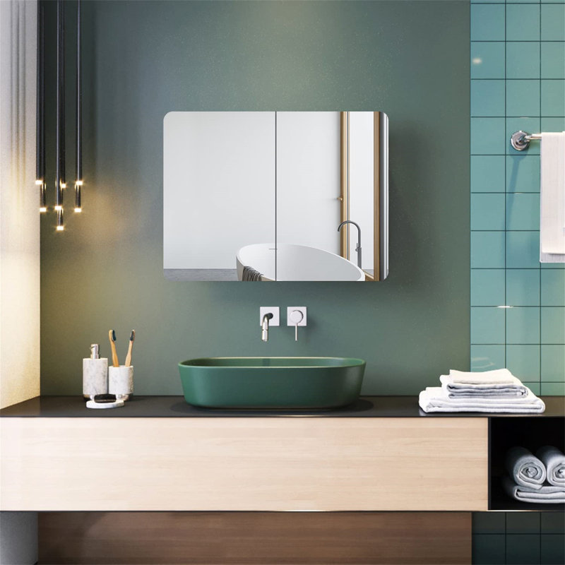 Nerino Wall Mounted Required Bathroom Cabinet