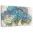 Harnek Turquoise Hydrangea On Barn Board-107708245