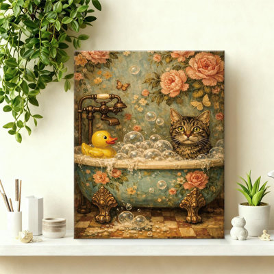 1 Piece Wrapped Canvas Wall Art