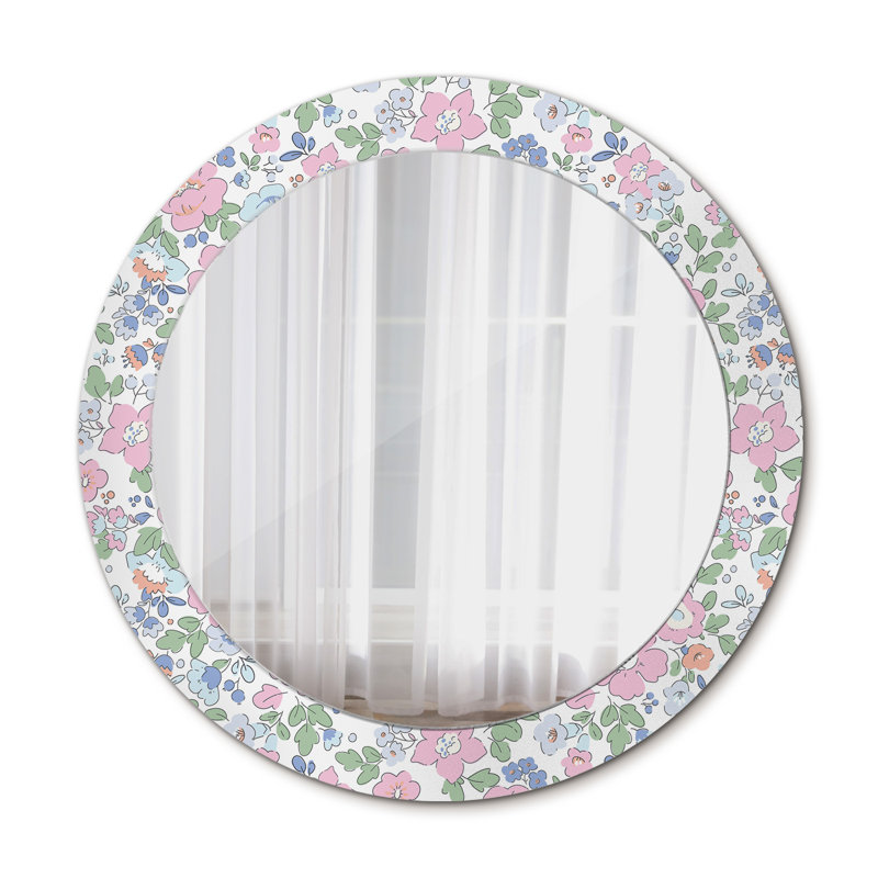 Huldar Glass Flat Wall Mirror