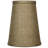8" H X 6" W Empire Lamp Shade -  (Spider Attachment) In Burlap Natural