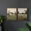 «Vintage Landscape IX», impression giclée sur cadre - ensemble de 2-943755610-943755614
