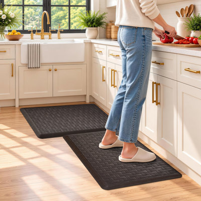  Anti-Fatigue Non-Slip Waterproof  Kitchen Mat 