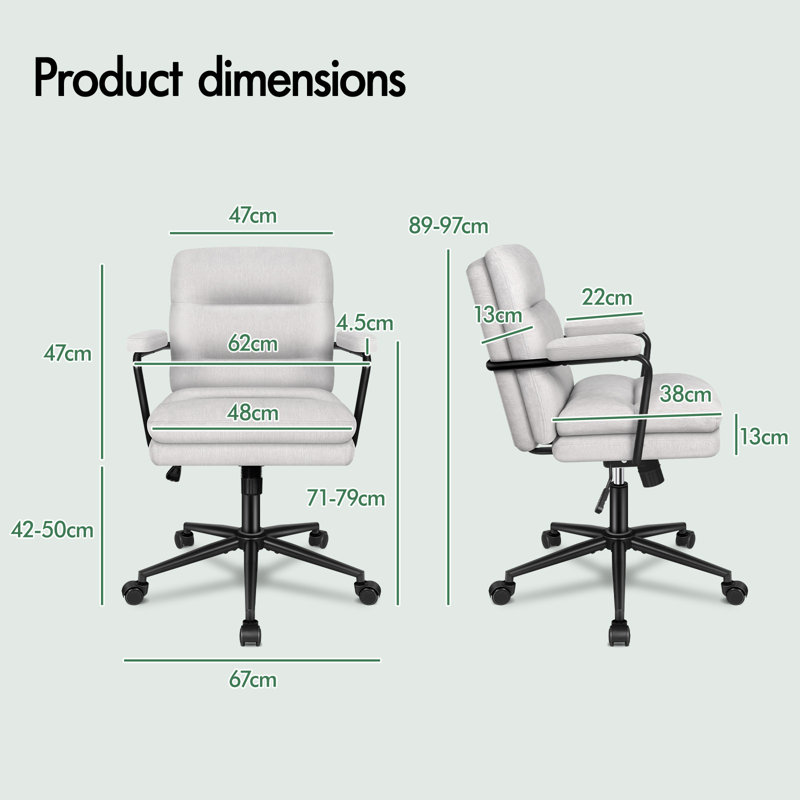 Office Chair, Grey