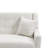 Jaqueze Upholstered Beige Linen Blend Button Tufted Square Arm Loveseat-45792342