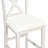 5 Pieces Counter Height Rustic Farmhouse Dining Room Wooden Bar Table Set With 4 Chairs-159265420