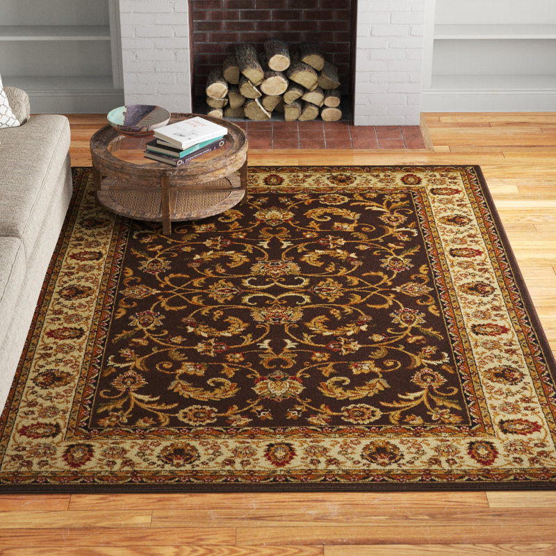 Cokeley Oriental Indoor Rug, Rectangle 3'7" x 5'2"