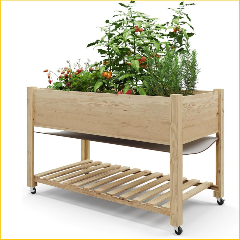 Wood Raised Garden Extension Kit