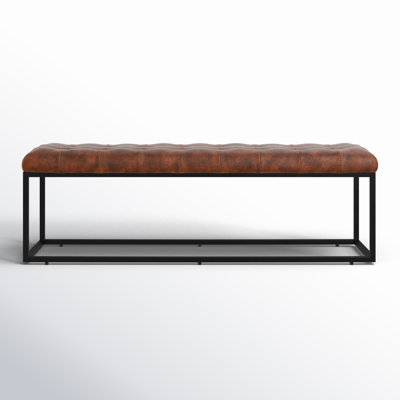 Pearson 50"-55" Genuine Leather Bench