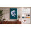 Betta in Blue Modern - Wrapped Canvas-1297467203-1297467207