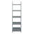 Kiera Grace Providence Hadfield 5-Tier Ladder Shelf, Leaning Bookshelf and Storage Shelf-55412231