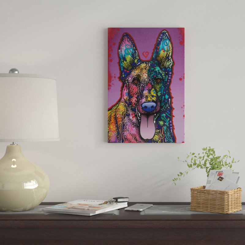 «Ninja», impression sur toile, H 26 po x l 18 po x P 1,5 po, Toile avec cadre noir, Pas de tapis