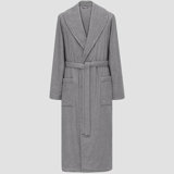 Aristo 100% Cotton Terry Cloth Boy / Man+ Mid-Calf Bathrobe with Pockets