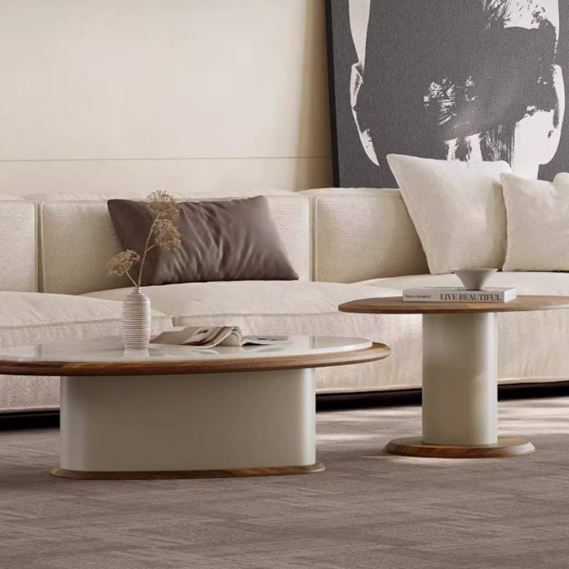 Simple personality coffee table combination