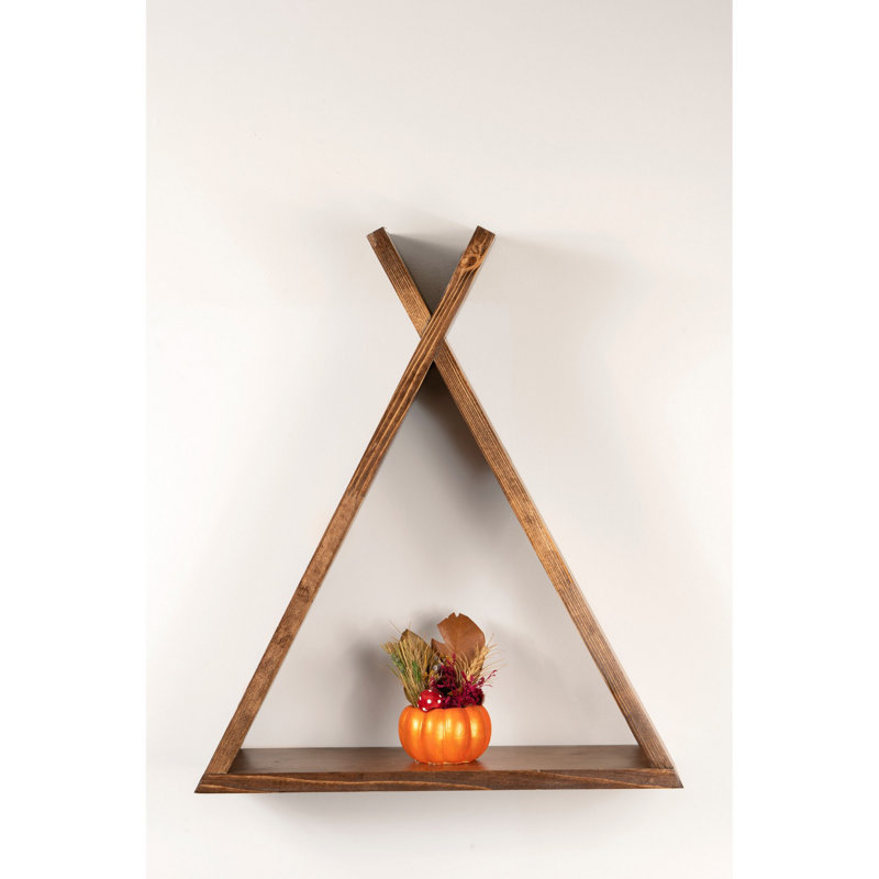 Triangle Floating Shelf