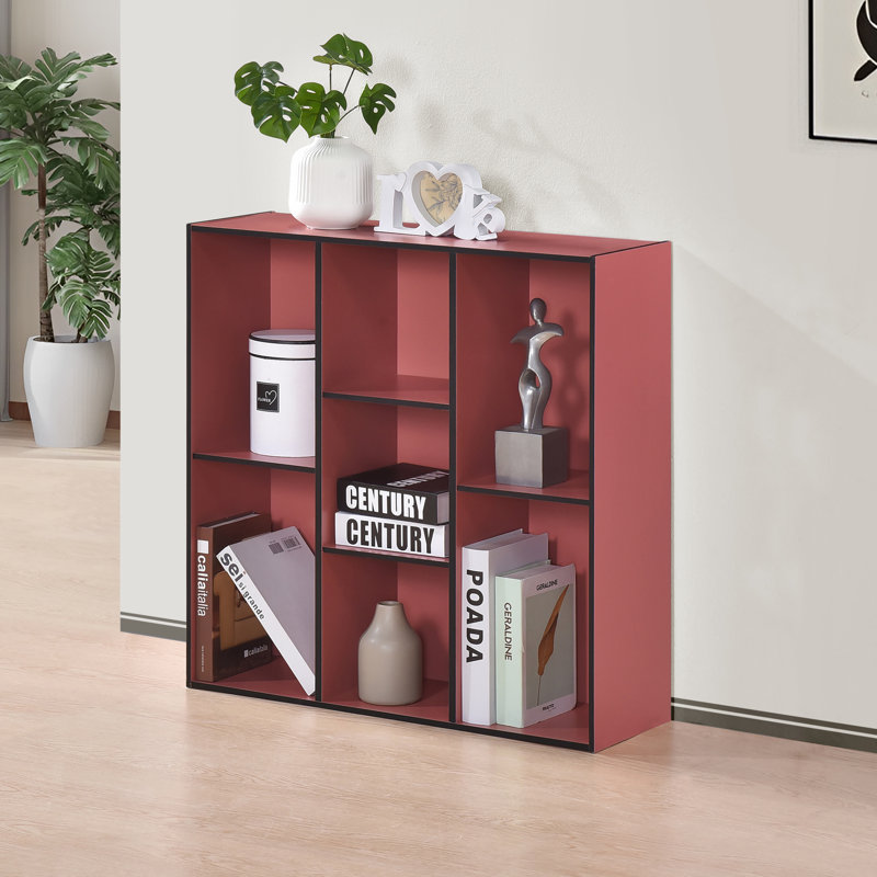 7-Shelf Tall Bookshelf, Floor Standing Modern Bookcase Storage Organizer with Vertical Open Shelves for Home Office, Living Room & Bedroom Display