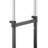 34.5'' Metal Rolling Clothing Rack