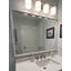 Miroir en bois avec support de sécurité idéal pour salle de bain / miroir de meuble-lavabo Collection Ellis-1456036946-1456036975
