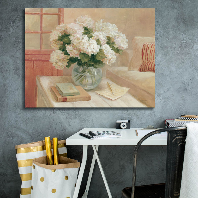 «Garden Room» par Danhui Nai, art mural sur toile, H 26 po x l 34 po