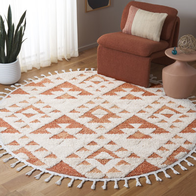 Kangley Performance Geometric Tassel Rug
