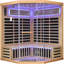 Sauna pentagonal de style familial