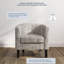 Fauteuil demi-tonneau de 26,77 po Munson-2021933140