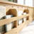 Playful Kids Twin/Full/Queen Bed with Built-in Bookshelf, Safety Stairs & Hidden Trundle for Space-Saving Fun-1904665755-1904665752